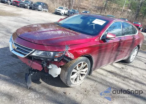 2017 Chevrolet Impala 1Lt from USA, damaged, VIN 2G1105S32H9104167